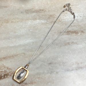 😍Brighton Hammered Gold Medallion Necklace😍